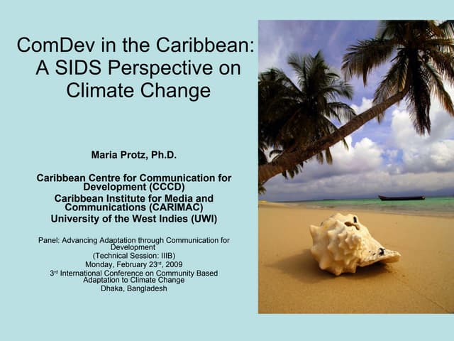 Voices for CC” initiative in Jamaica 