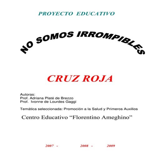 Proyecto cruz roj