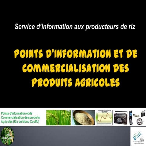 Présentation du pica aux élus