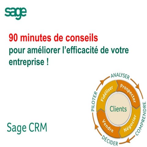 90 minutes pour booster votre chiffre d'affaires !