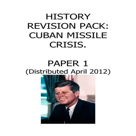 Psh 2012 cuba revision pack