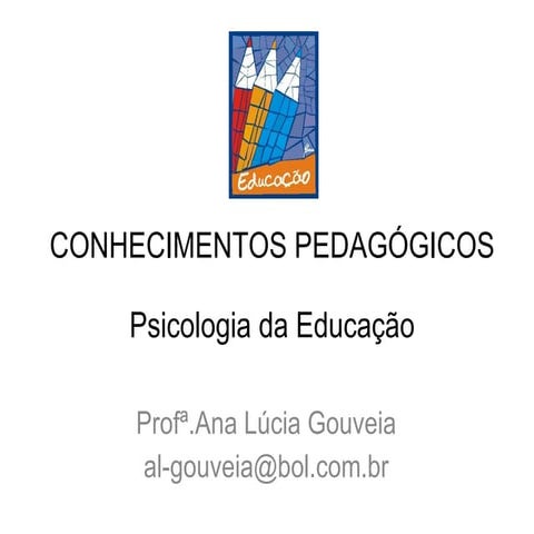 Psicologia da educação 25.06.11