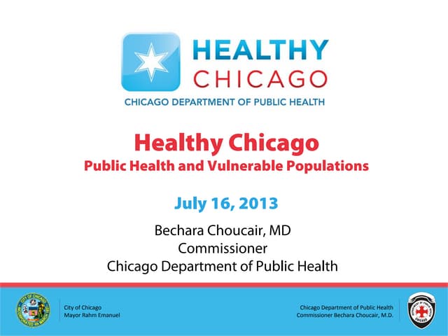 Public Health and Vulnerable Populations