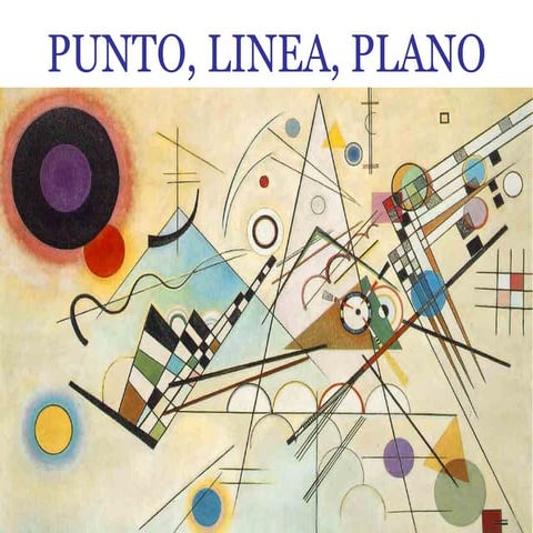 Punto, linea, plano