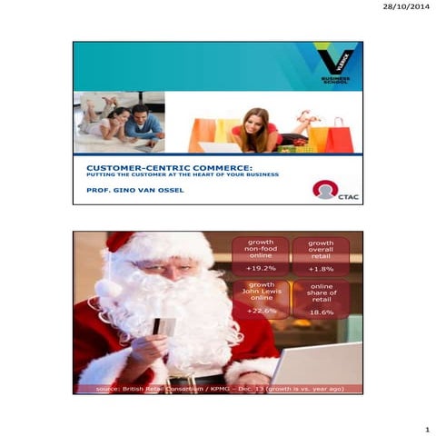 Omnichannel - Customer-centric commerce: putting the consumer at the heart of...