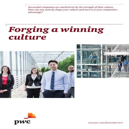 Forging a winning culture