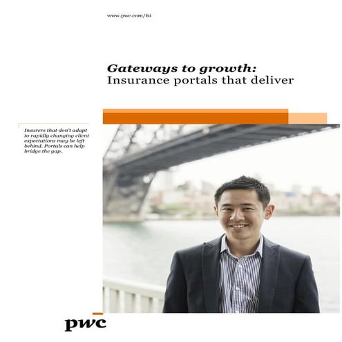 PwC: Insurance Portals - gateways to growth