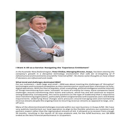 I Want It All-as-a-Service: Navigating the ‘Experience Entitlement’