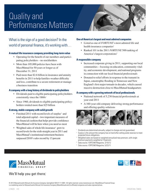 Quality & Performance 2011