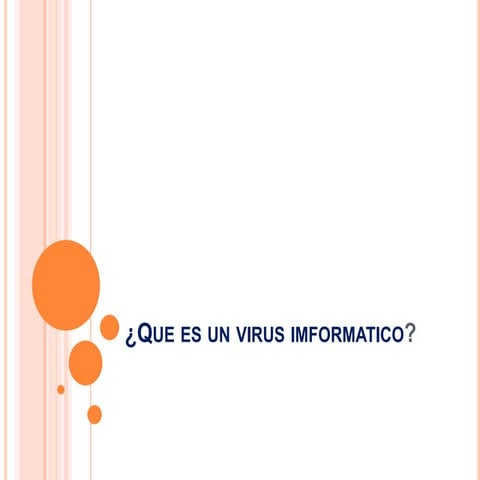 Que es un virus imformatico 