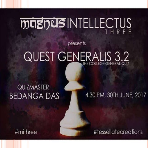Quest generalis 2017 prelims+finals
