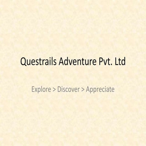 Questrails adventure pvt ltd.