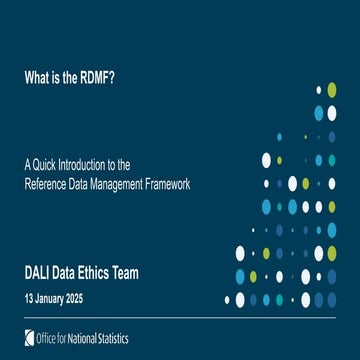 A Quick Introduction to the Reference Data Management Framework