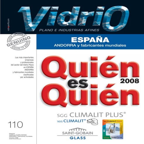 QUIEN ES QUIEN VIDRIO PLANO - EJEMPLO