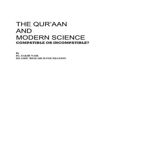 #Quran and modern science