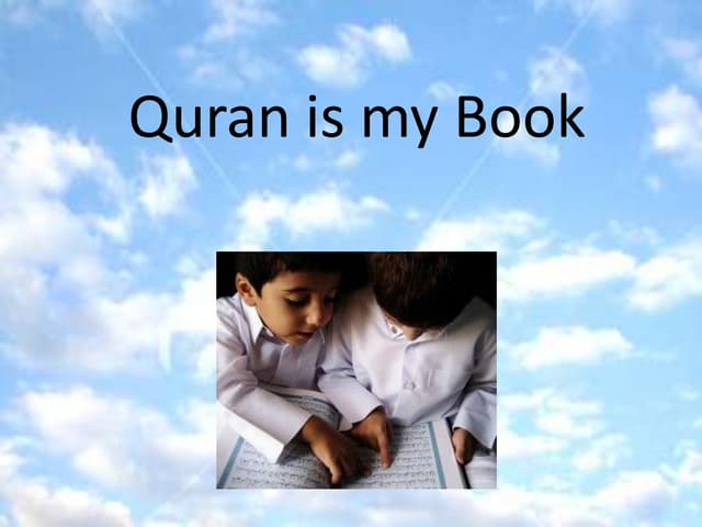 Lesson: what is Al-Quran