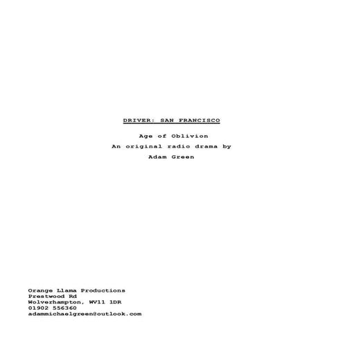Radio script version2