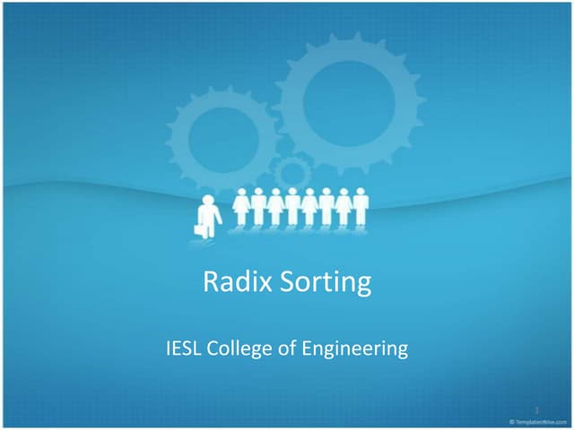 Radix sorting