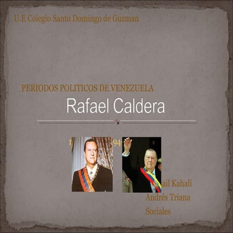 Rafael Caldera