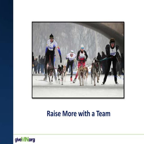 WEBINAR: Raise more with a team