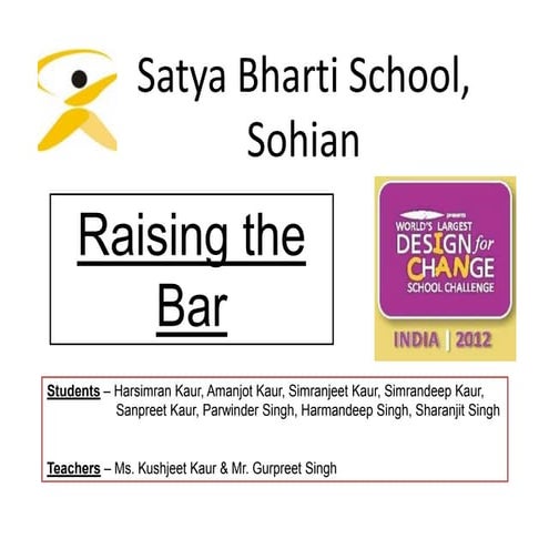 IND-2012-226 SBS Sohian -Raising the Bar