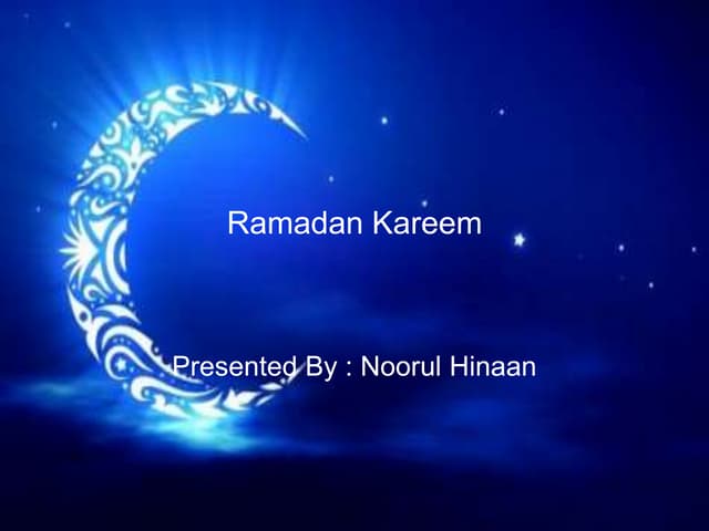 Ramadan kareem