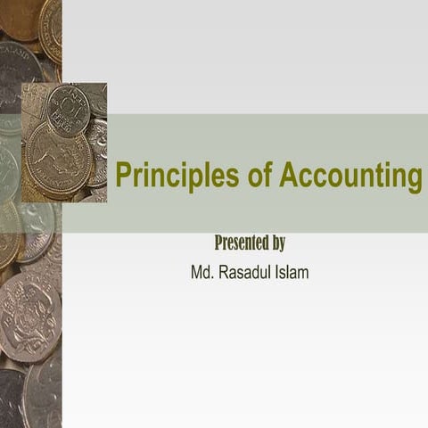 Principles of accounting 