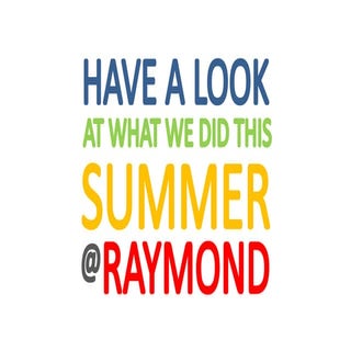 Raymond Summer Internship Program – 2017