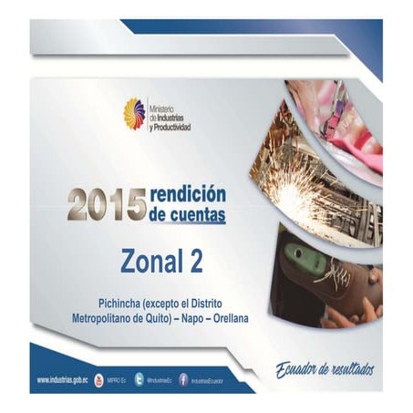 Rendición Cuentas MIPRO Zonal 2