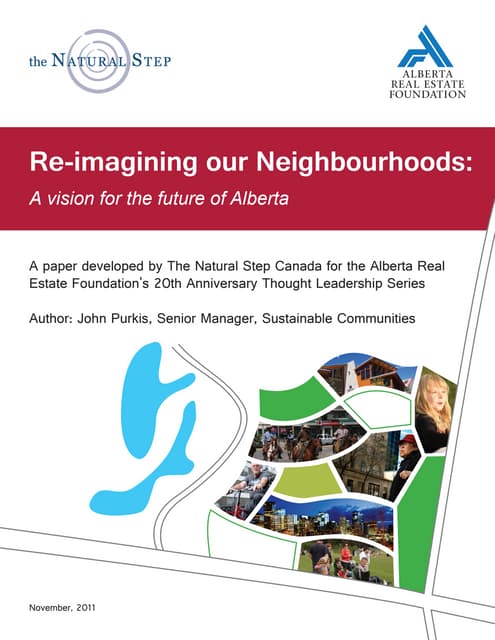 Re-imagining our Neighbourhoods - Thought Leaders Report