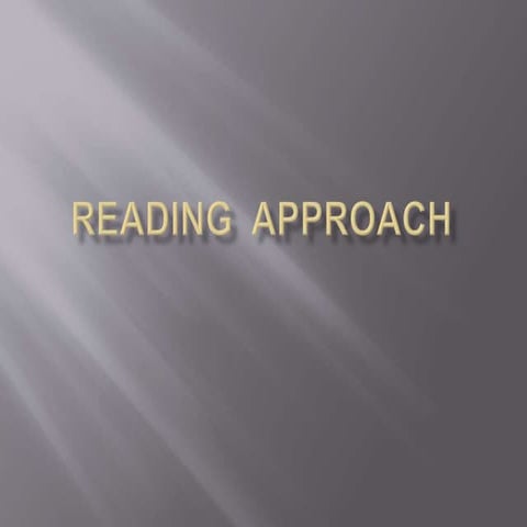 Reading-approach.pptx