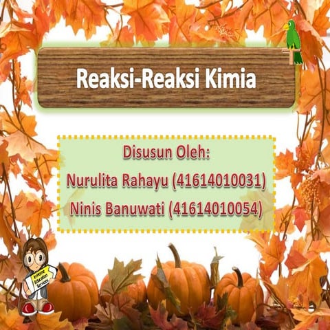 Reaksi Reaksi Kimia