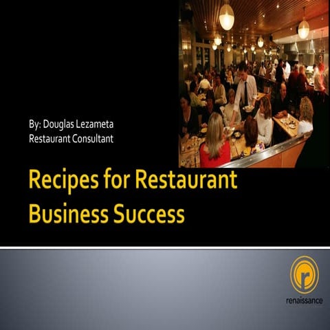 Recipes for restaurant business success (1)