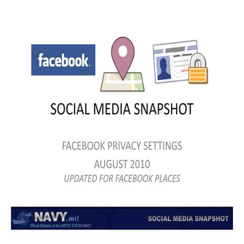 Recommended facebook privacy_settings