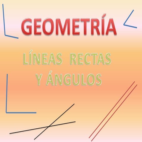 Rectas y angulos