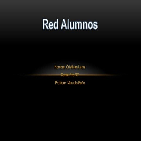 Redalumnos