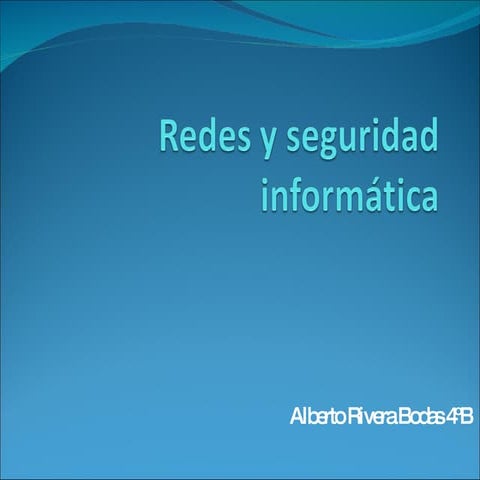 Redes Y Seguridad InformáTica