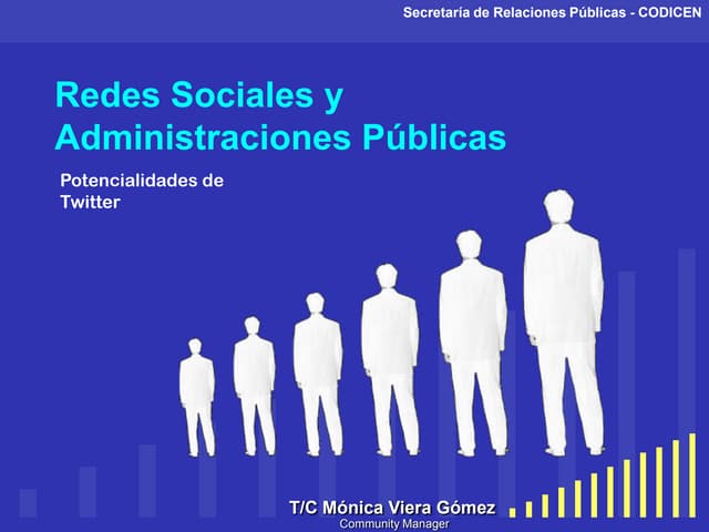 Redes y twitter en las administraciones Públicas - Uruguay. Potencialidades d...