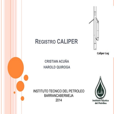 REGISTRO CALIPER