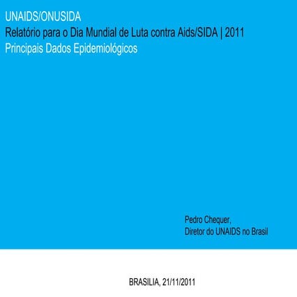 Relatório unaids 2011