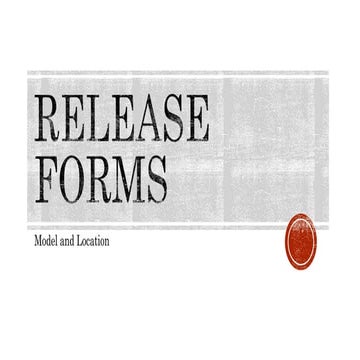 Release forms