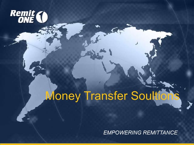 RemitONE - Money Transfer Systems 