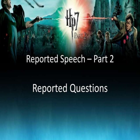 Reported questions