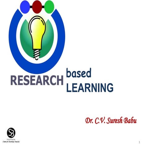 Research based learning
