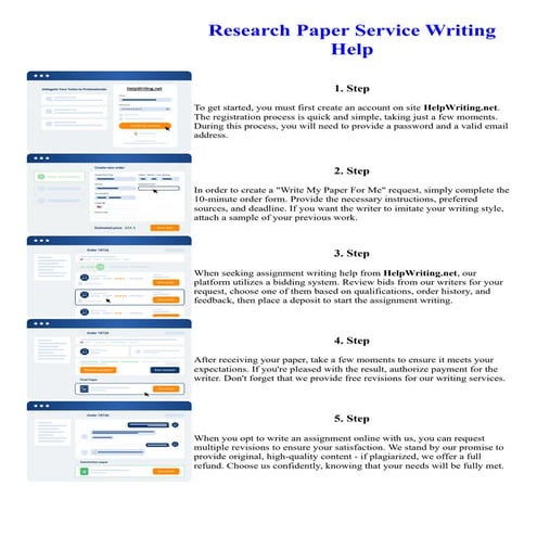 Research Paper Service Writing Help