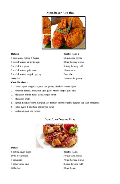 Resep Masakan