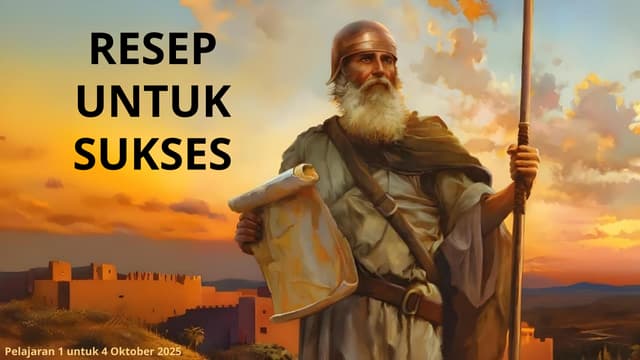 Sekolah Sabat - Triwulan 4 2025 - Pelajaran 1