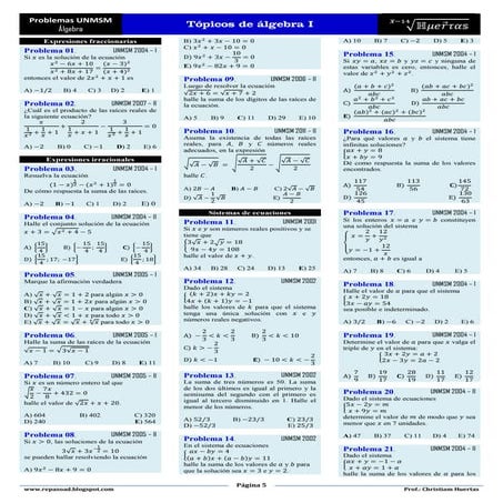 03 Tópicos de álgebra I