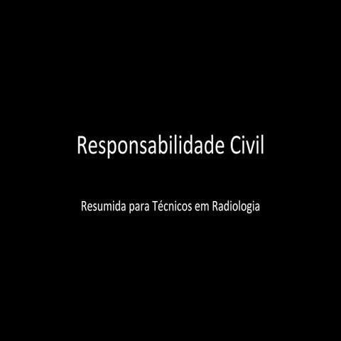 Responsabilidade civil e penal