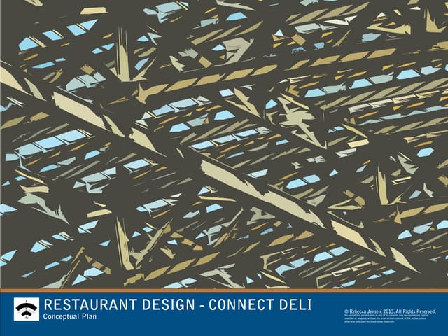 Restaurant Design - Conceptual Plan